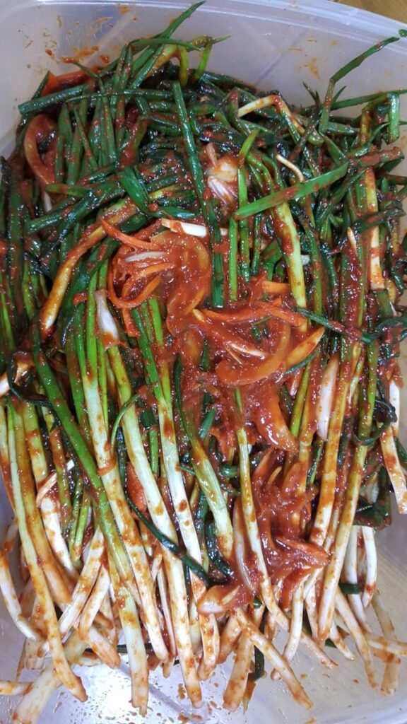 알싸한 파김치 만들기