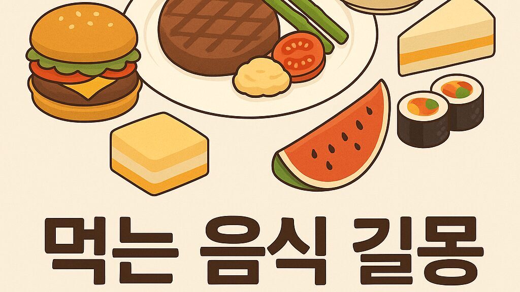 먹는 음식 길몽 50가지 해몽