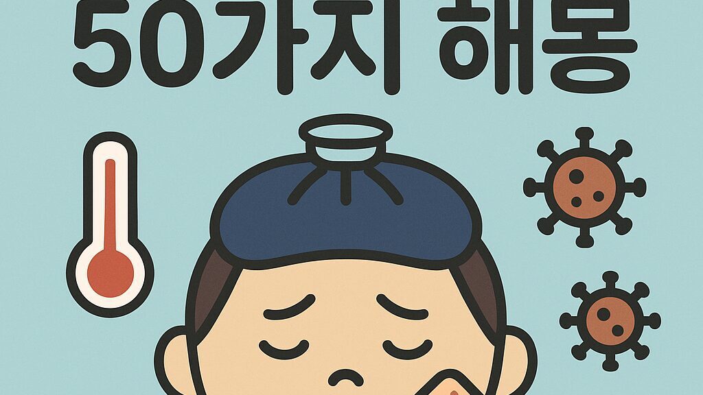 질병 꿈 50가지 해몽
