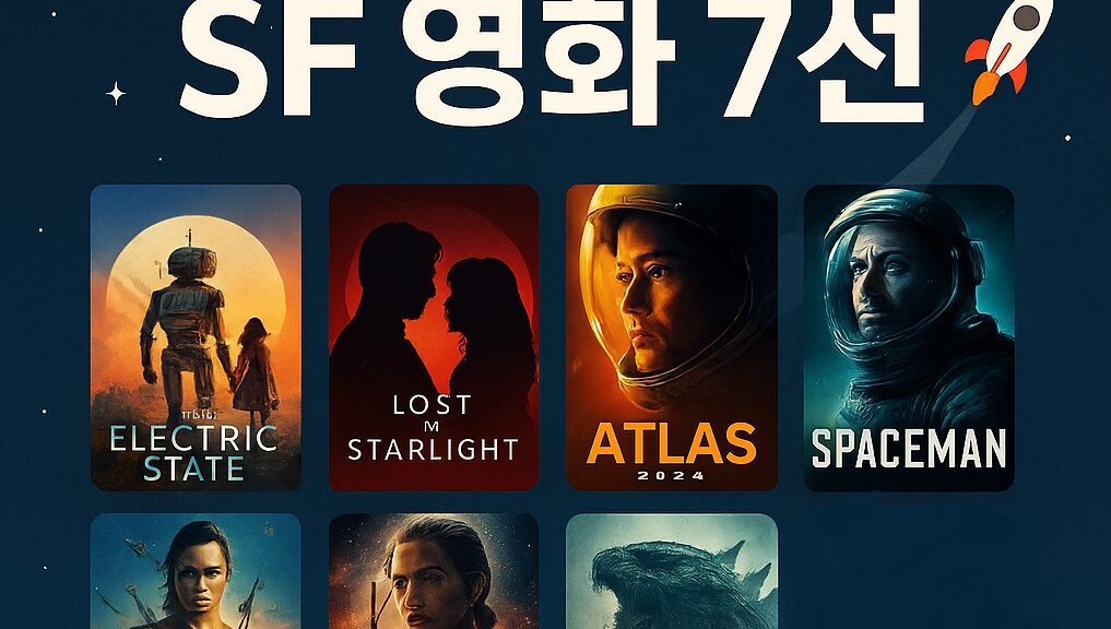 넷플릭스 최신 인기 SF 영화 7선 – 미래의 상상을 펼치고 싶을 때!