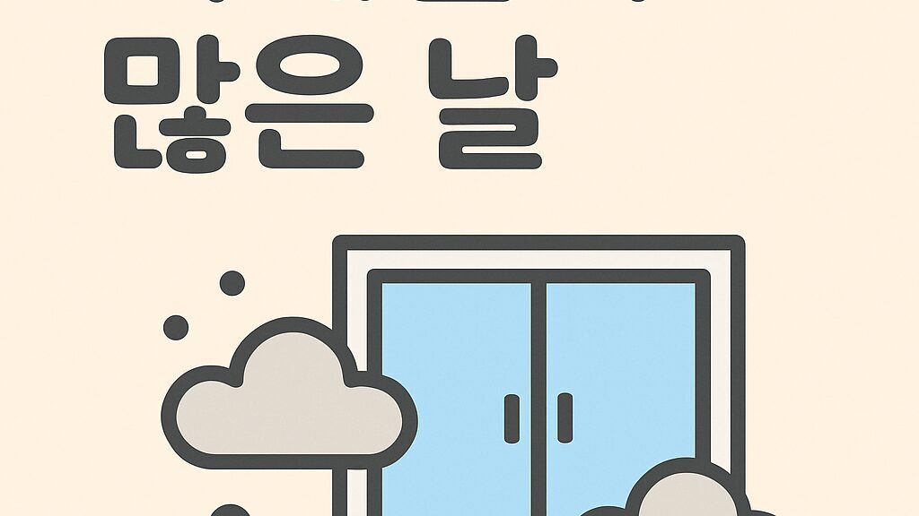 미세먼지 많은 날 창문 관리법