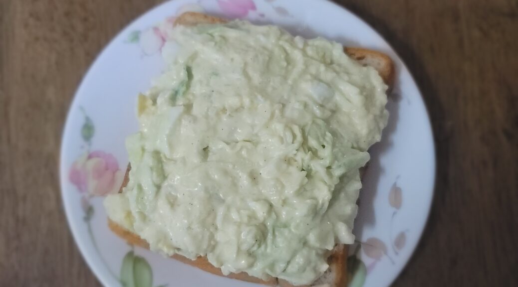 부드럽고 고소한 감자샐러드 오픈 샌드위치 레시피