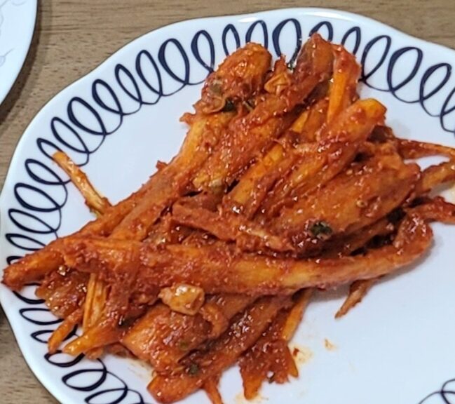 더덕구이 만들기