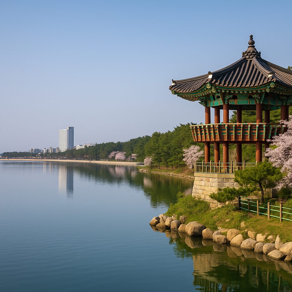 강릉 경포대 – 호수와 바다가 만나는 절경