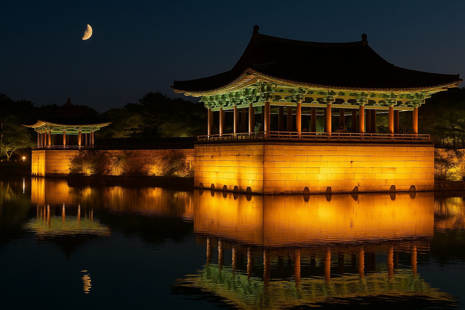 경주 동궁과 월지(안압지) – 빛으로 물드는 신라의 별궁