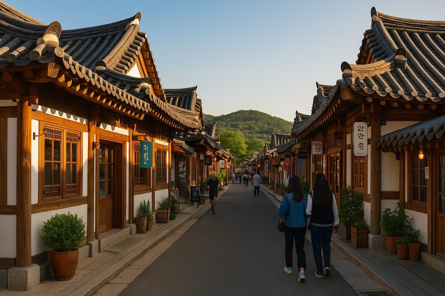 경주 황리단길 – 전통과 현대가 공존하는 감성 거리