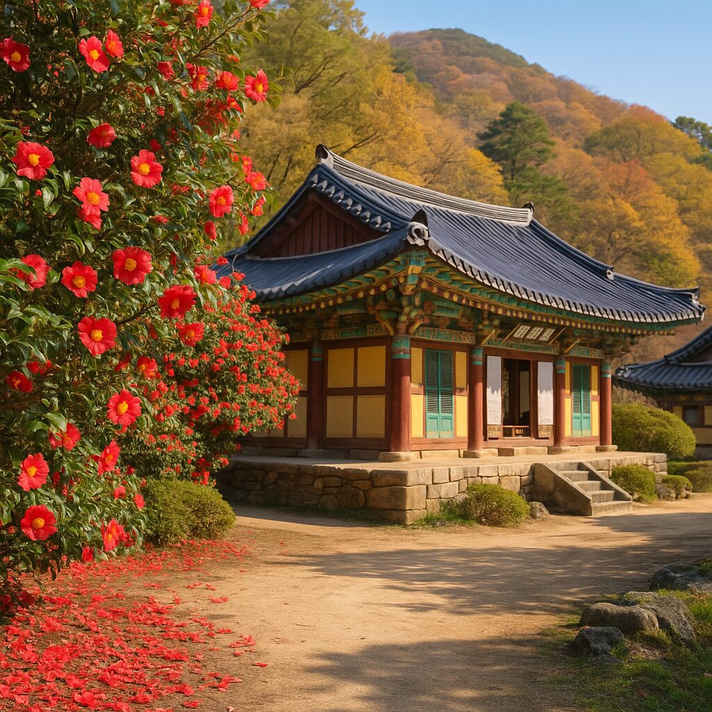 고창 선운사 – 동백꽃과 함께하는 천년고찰