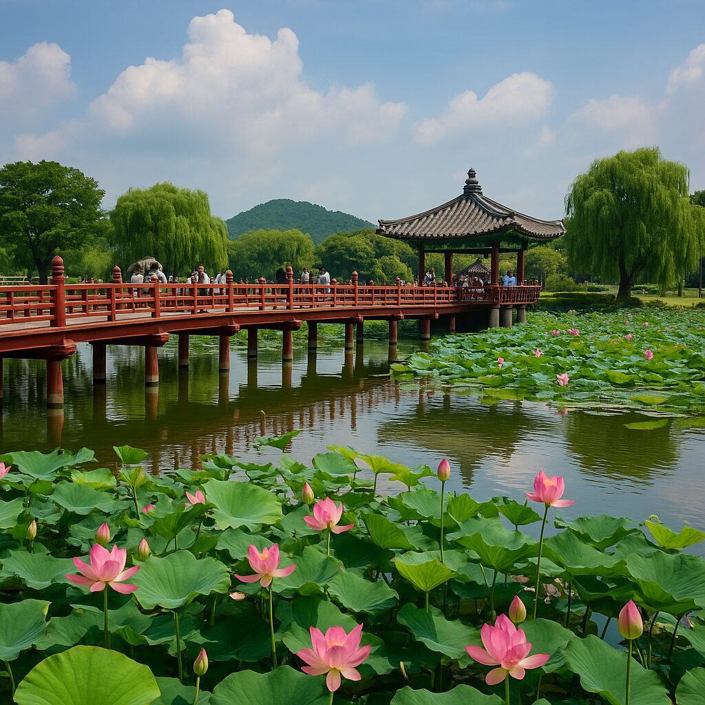 부여 궁남지 – 백제의 사랑과 풍류가 담긴 연못