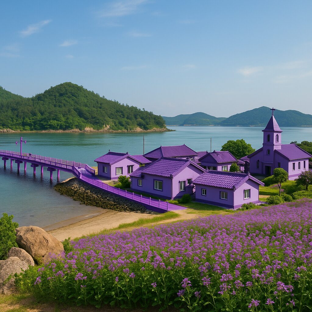 신안 퍼플섬 – 보랏빛 감성으로 물든 섬 여행