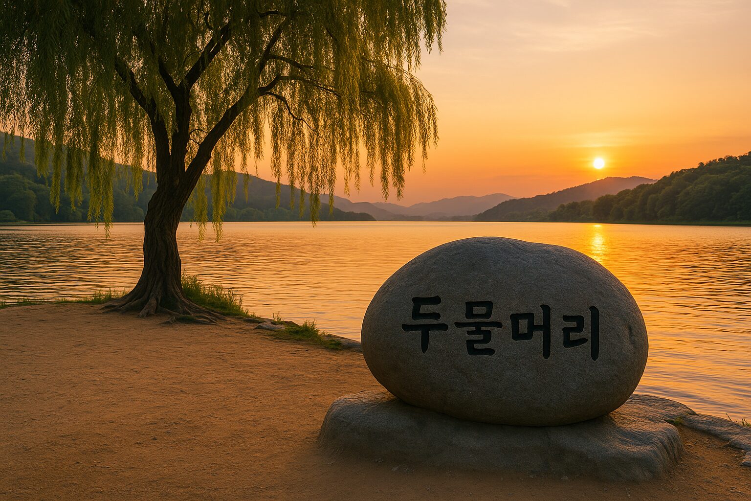 양평 두물머리 (경기) – 두 강이 만나는 힐링 명소