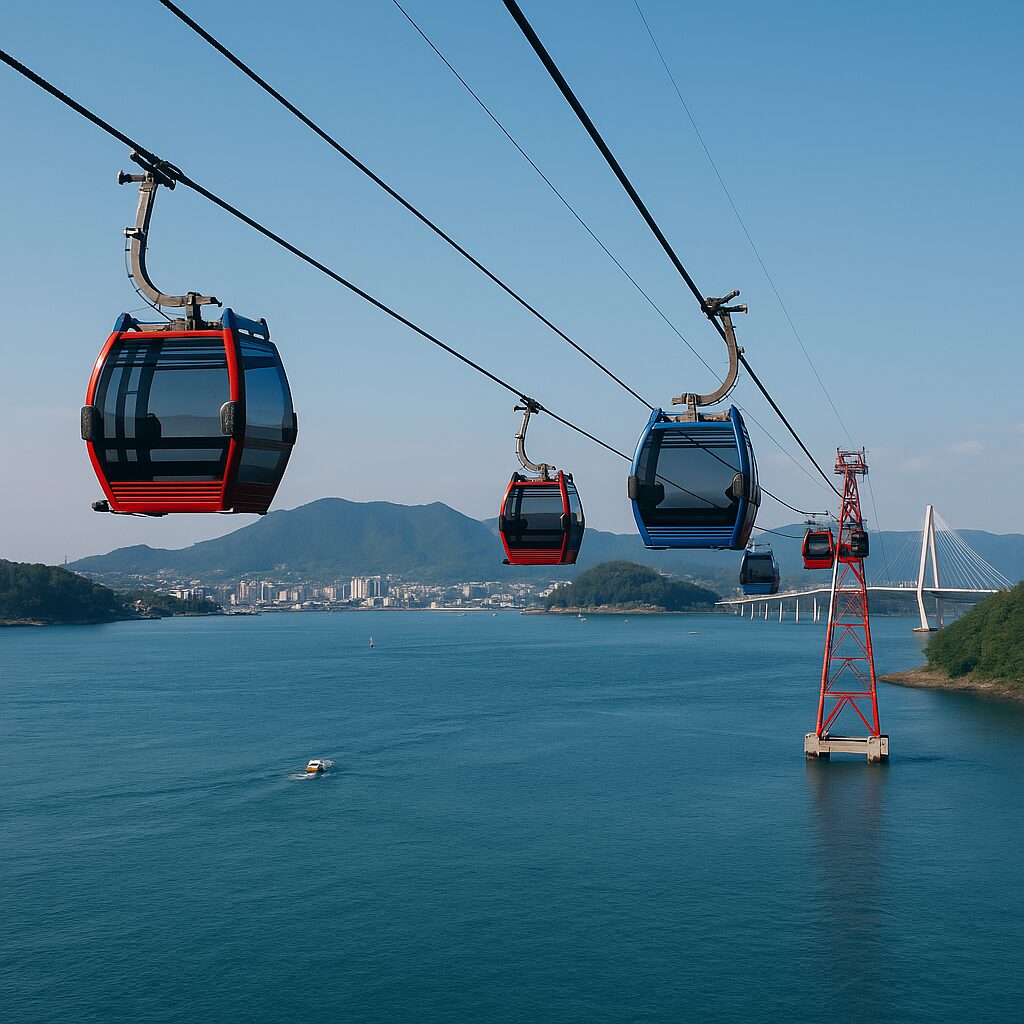 🚡 여수 해상케이블카 – 바다 위를 나는 짜릿한 여행 안녕하세요! 오늘은 전라남도 여수의 인기 명소, 해상케이블카를 소개합니다. 여수 해상케이블카는 돌산과 자산을 잇는 국내 최초의 바다 위 케이블카로, 탁 트인 여수 앞바다와 시내 전경을 한눈에 감상할 수 있는 특별한 체험을 제공합니다. 특히 야경 코스로 유명해 여수 밤바다를 즐기기에 최고의 명소예요. 📍 한눈에 보기 위치: 전남 여수시 돌산읍 ↔ 자산동 연결 성격: 해상 케이블카, 전망 명소 키워드: 여수여행, 여수해상케이블카, 전라도여행, 야경명소 🏞 특징과 매력 국내 최초의 해상케이블카 바다 위를 가로지르는 1.5km 구간의 스릴감 낮에는 푸른 바다, 밤에는 화려한 야경 감상 가능 크리스탈 캐빈(바닥이 투명한 캐빈) 체험 인기 📸 포토스팟 케이블카 전망: 여수 앞바다와 돌산대교 전경 크리스탈 캐빈: 투명한 바닥에서 즐기는 특별한 풍경 자산공원 전망대: 여수 시내와 바다를 동시에 감상 🥢 주변 맛집 게장백반 전문점: 여수의 대표 음식 해산물찜·탕집: 싱싱한 바다 요리 바다 전망 카페: 케이블카 풍경을 바라보며 휴식 🌈 마무리 여수 해상케이블카는 하늘과 바다, 도시가 어우러진 특별한 전망을 제공하는 여수 여행의 하이라이트입니다. 낮과 밤 모두 색다른 매력을 선사하는 전남 여수의 필수 체험 코스예요.