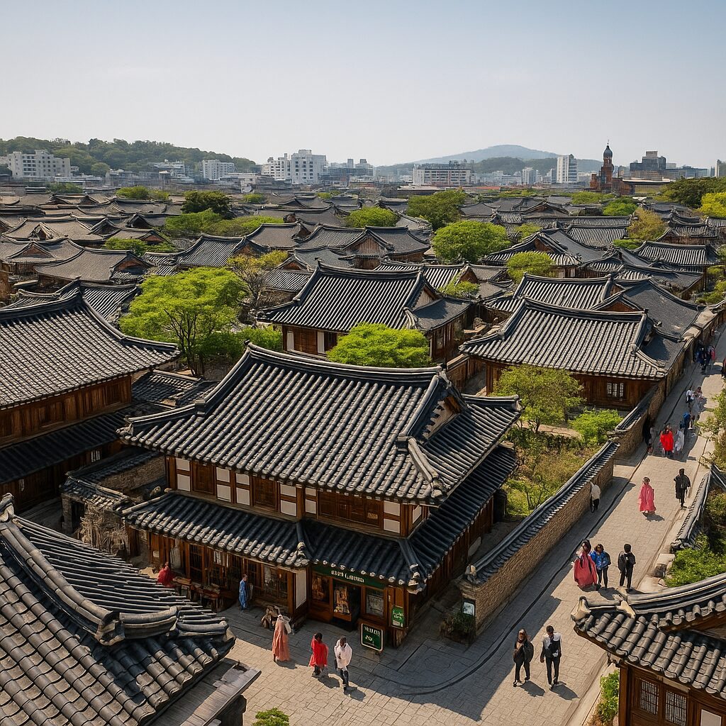 전주 한옥마을 – 전통과 현대가 공존하는 여행지