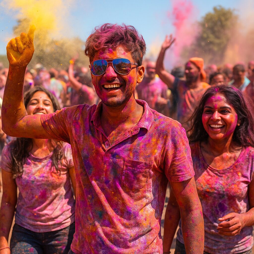 인도 홀리축제 (Holi Festival) – 색으로 물드는 사랑과 자유의 축제 🎨✨