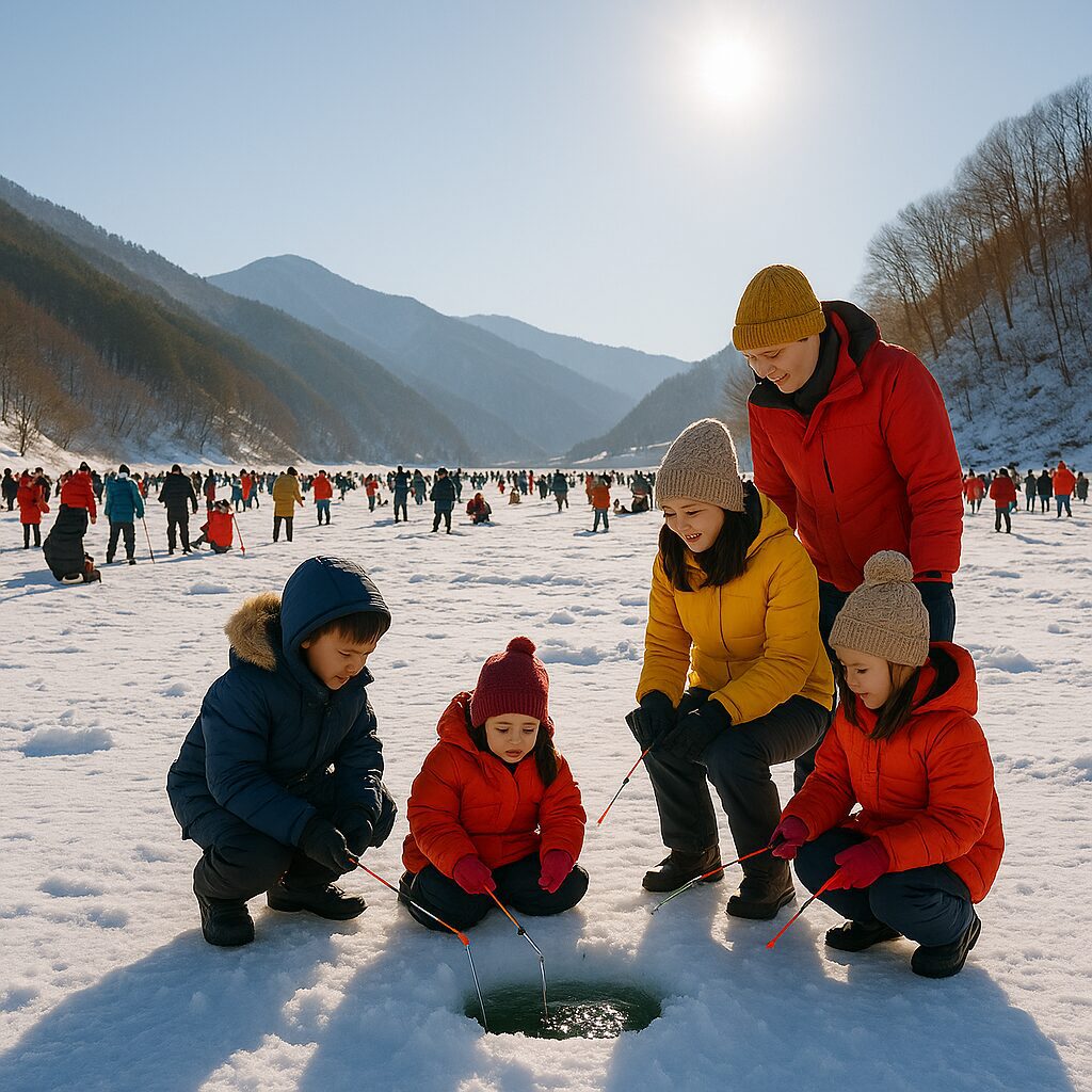 거창 위천산천어축제 – 얼음 위의 즐거운 겨울낚시 한마당