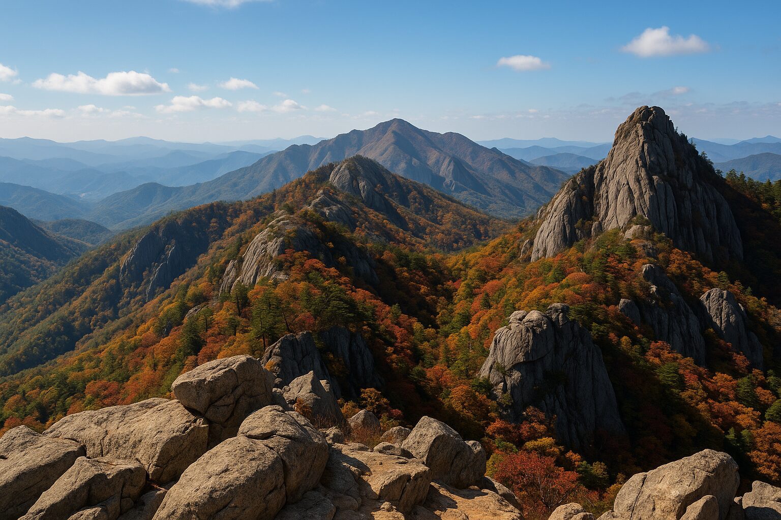 두타산 – 청옥산과 이어지는 연계 산행