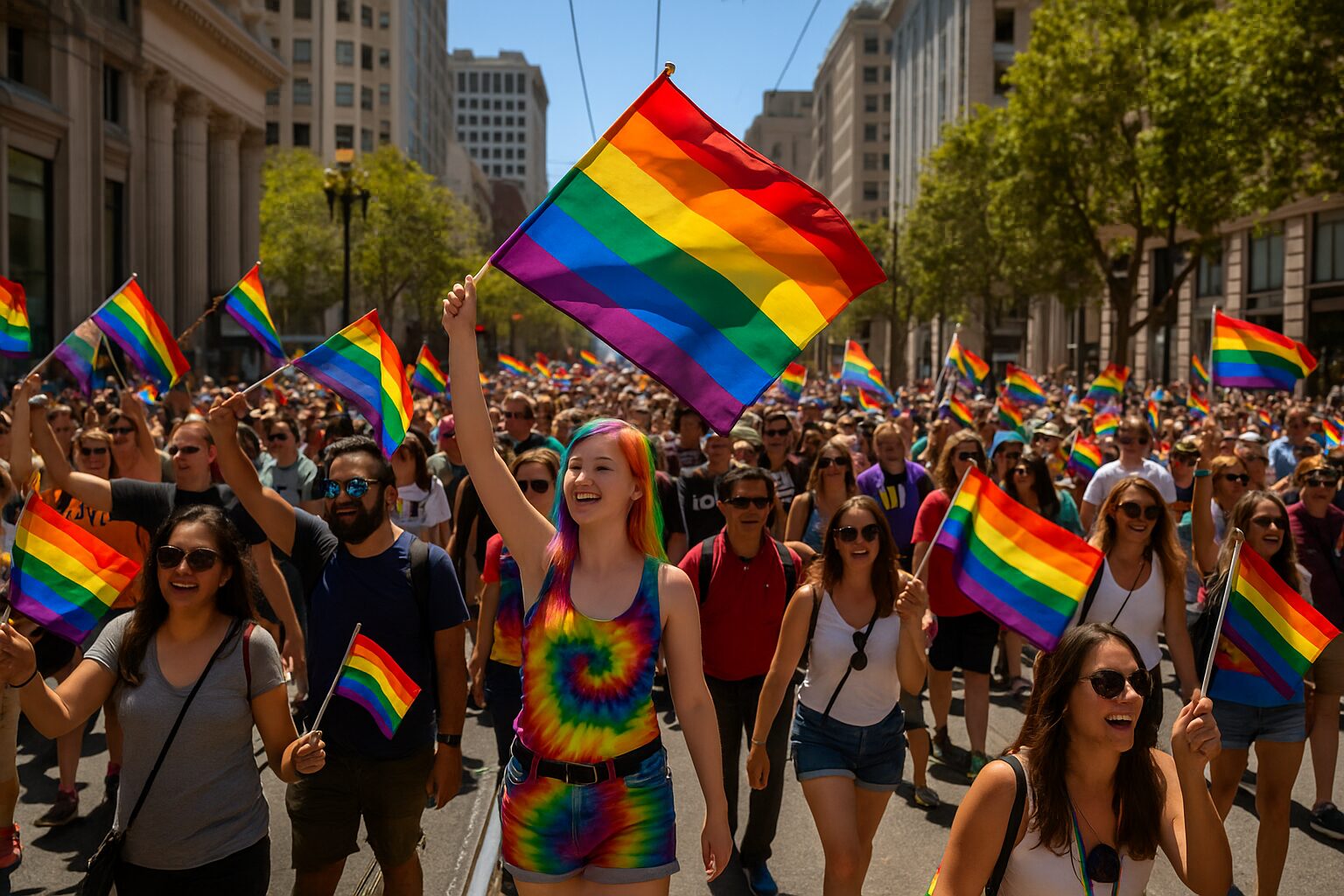 미국 샌프란시스코 프라이드 퍼레이드 (San Francisco Pride Parade) – 사랑과 다양성이 빛나는 무지개의 행진