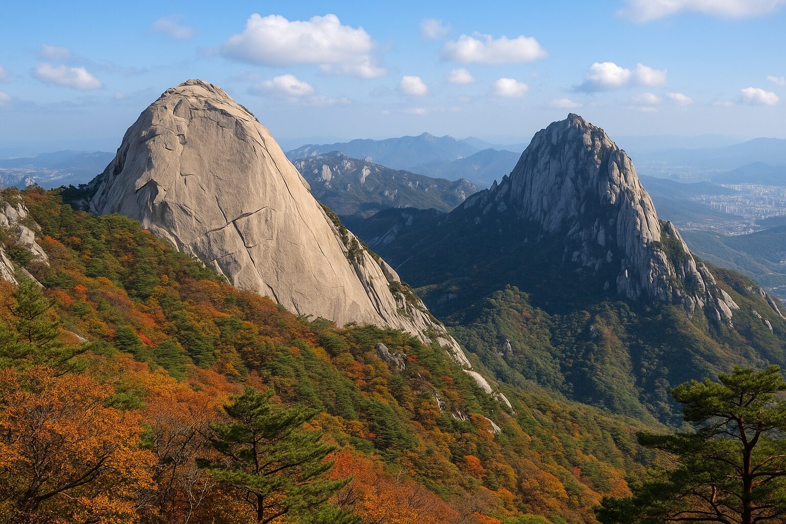 북한산 – 백운대와 인수봉이 빚어낸 도심 속 명산