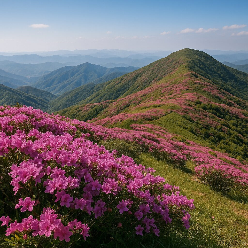 소백산 – 철쭉과 비로봉이 어우러진 천상의 정원