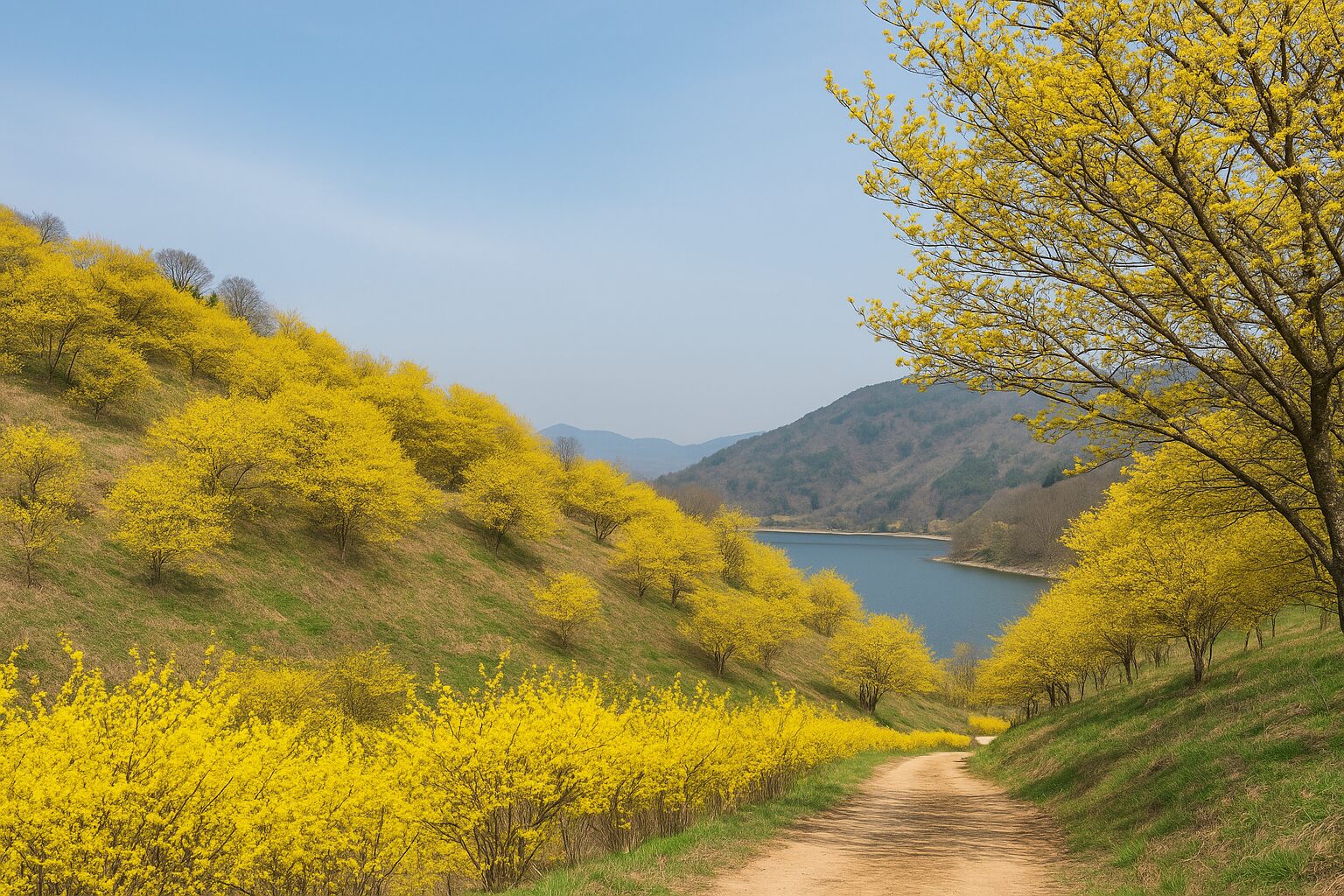 양평 산수유·개나리축제 – 노란 봄빛이 물드는 힐링 여행
