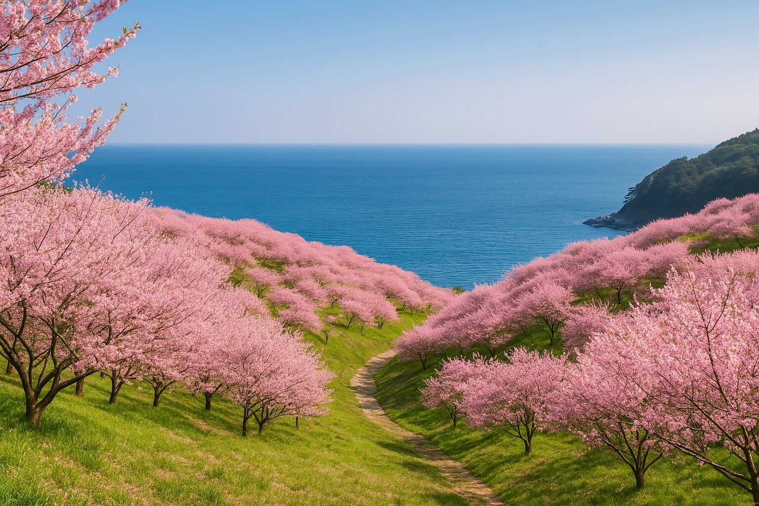 영덕 복사꽃축제 – 분홍빛 향기로 물든 동해의 봄