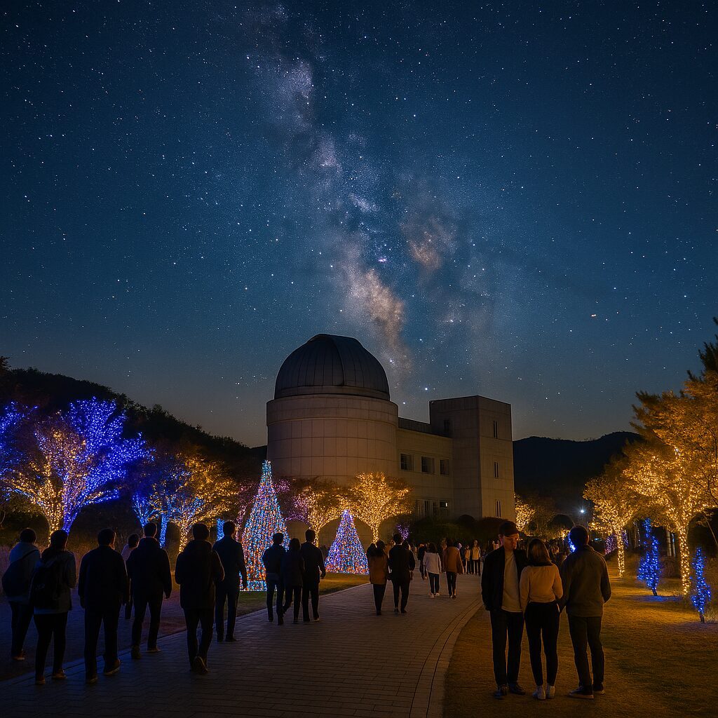 🌌 영천 별빛축제 – 별이 쏟아지는 낭만의 도시 별빛과 과학이 어우러진 영천의 대표 야간축제! 천문체험과 불빛거리, 음악공연이 함께하는 가을밤의 환상적인 축제예요. 💫