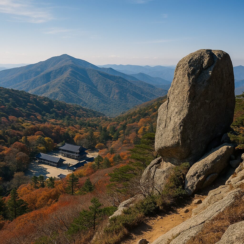 오대산 – 비로봉과 월정사가 빚어낸 고요한 풍경