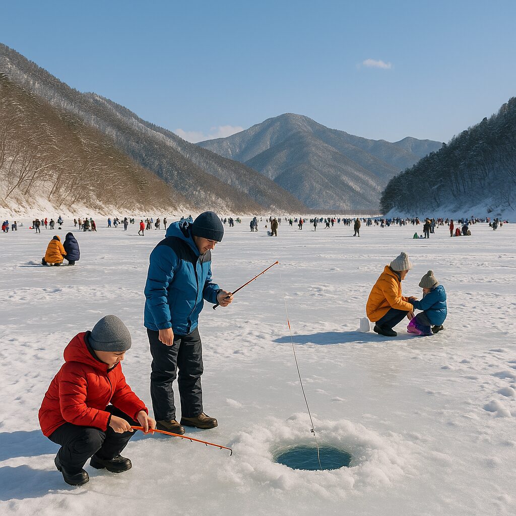 인제 빙어축제 – 겨울 얼음 위의 손맛 축제