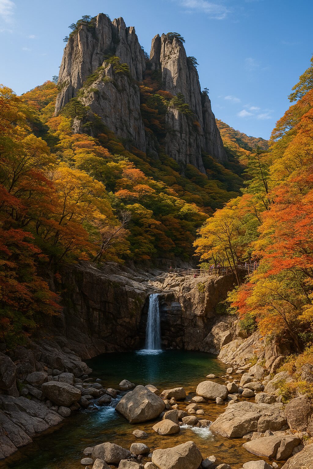 주왕산 – 용추폭포와 기암절벽이 빚어낸 절경