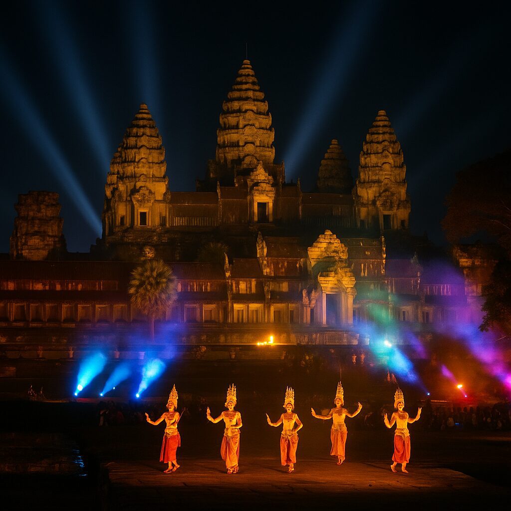 캄보디아 앙코르와트 페스티벌 (Angkor Wat Festival) – 고대의 신전이 빛으로 깨어나는 밤