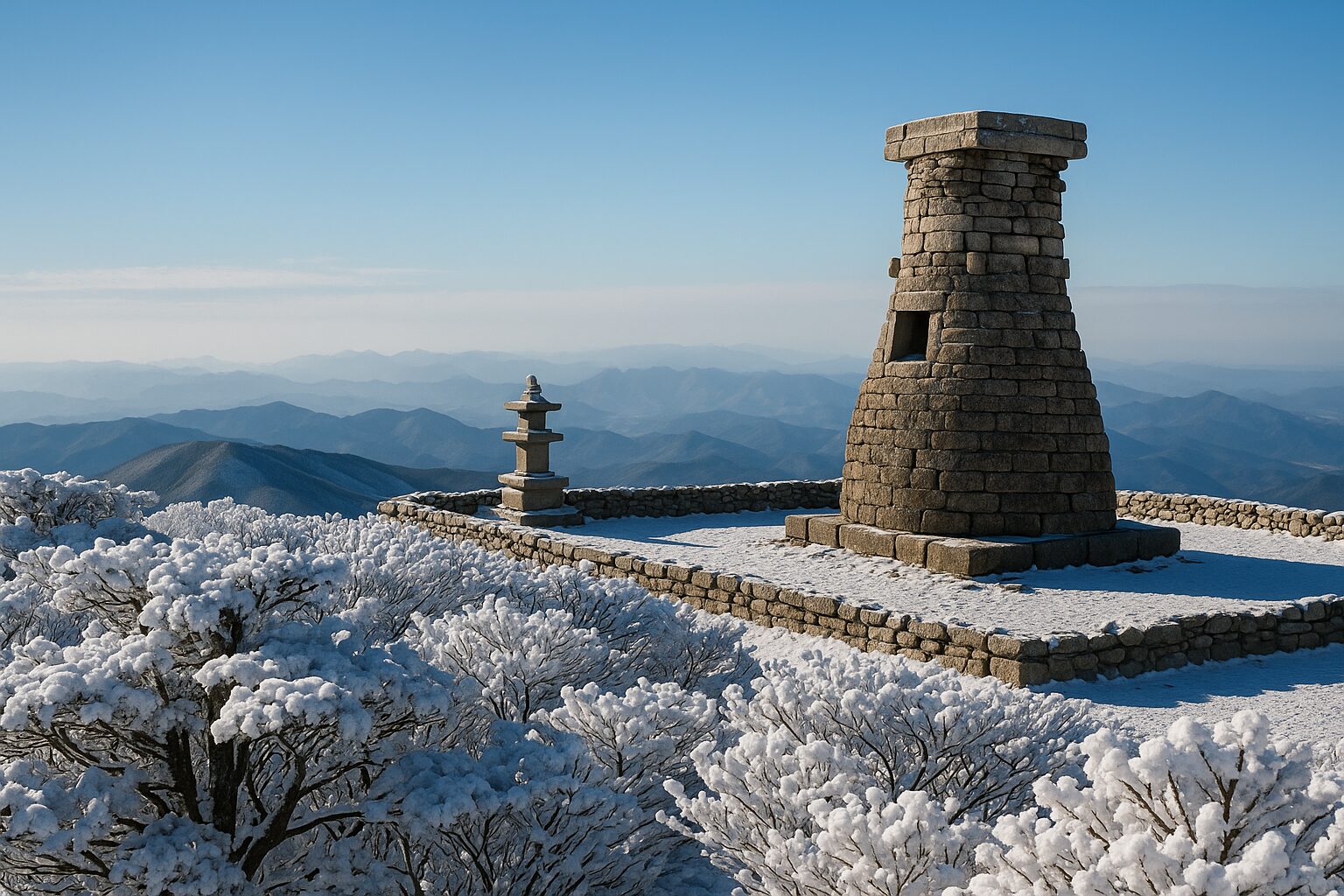 태백산 – 천제단과 주목군락이 빚어낸 신령한 풍경