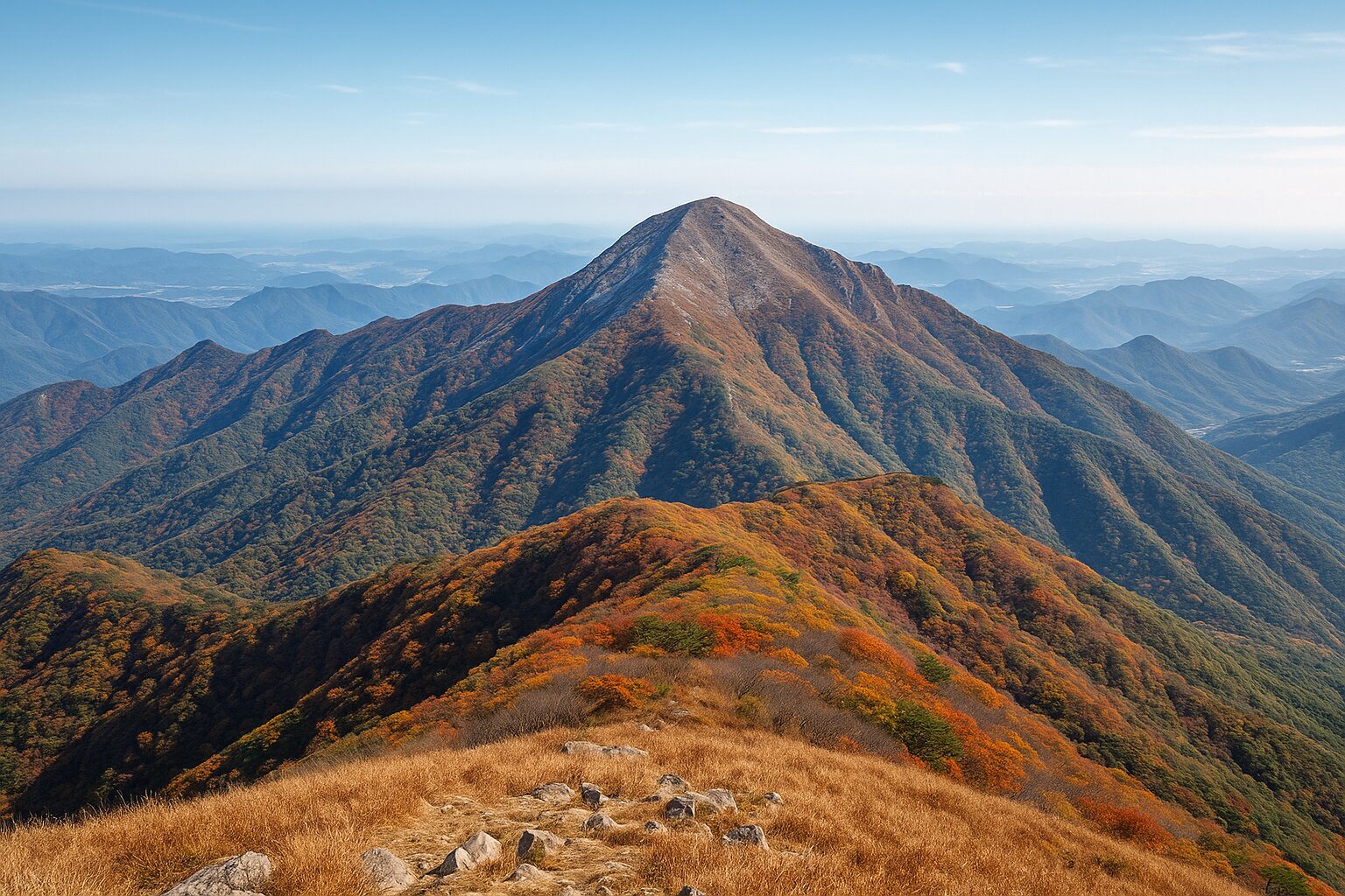 🏔️ 가지산 – 영남알프스 최고봉의 위용