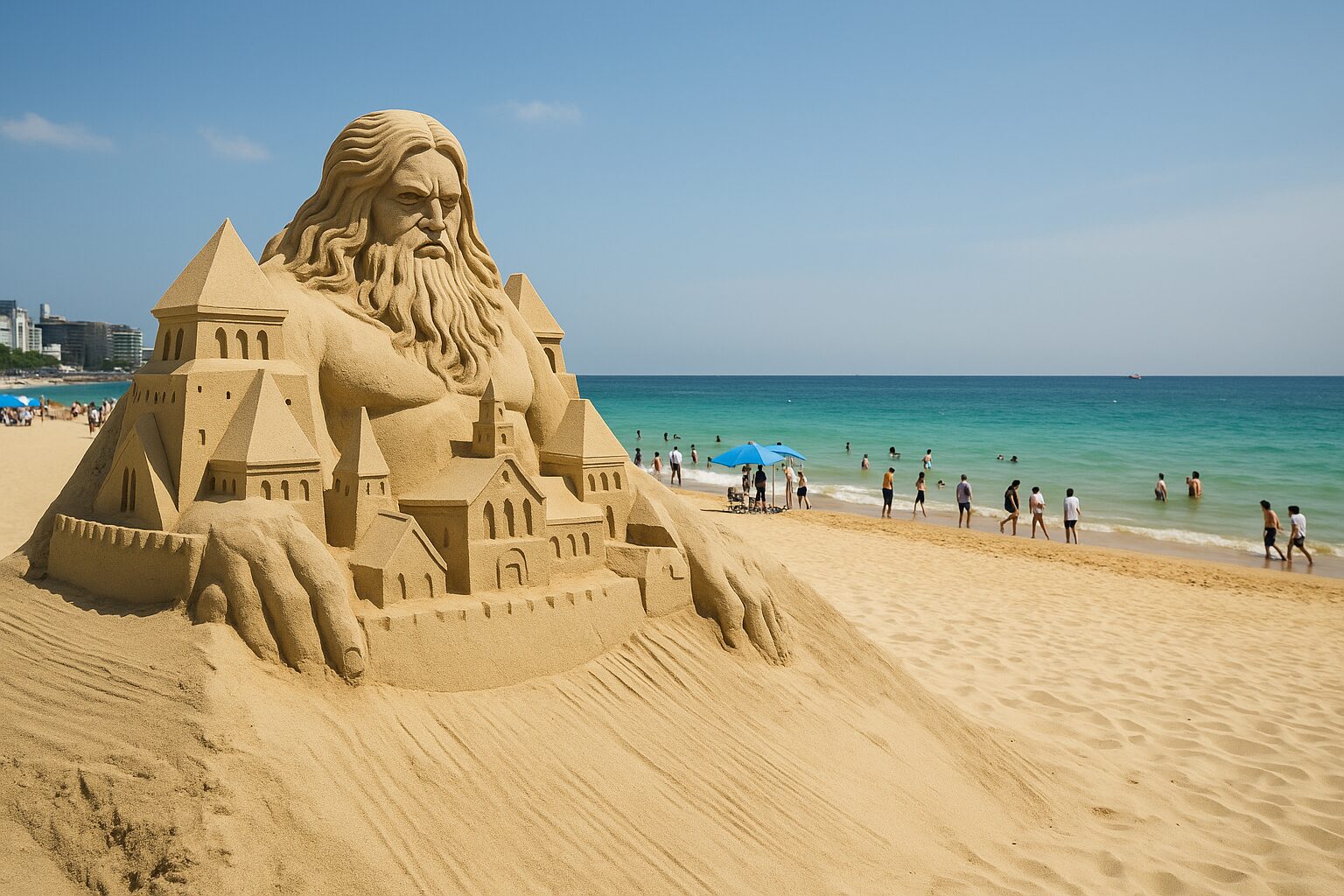 🏖 부산 해운대 모래축제 – 바다와 모래가 만든 여름의 예술