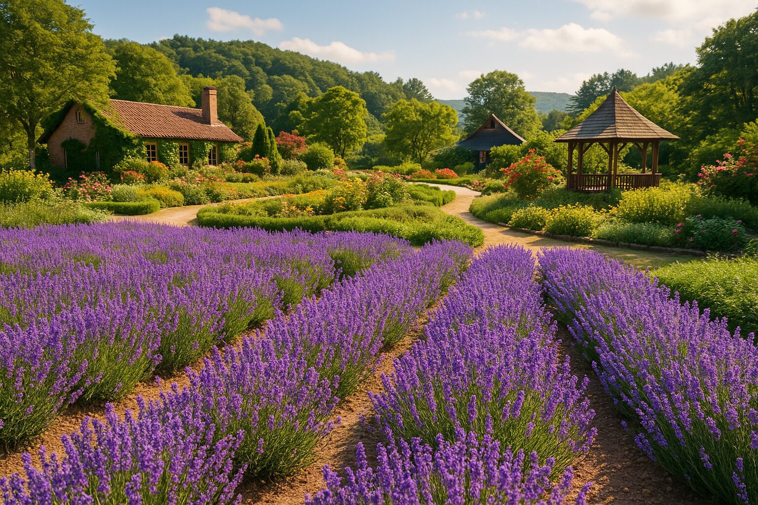 강릉 허브나라농원 – 향기와 색이 피어나는 감성정원