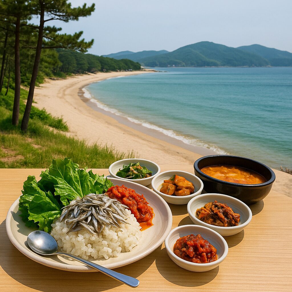 🐟 고성 송지호봄멸치축제 – 봄바다의 싱그러움과 은빛 미식잔치 멸치쌈밥과 멸치회로 즐기는 봄철 바다 밥상! 자연과 미식이 어우러진 강원 고성의 봄 축제.