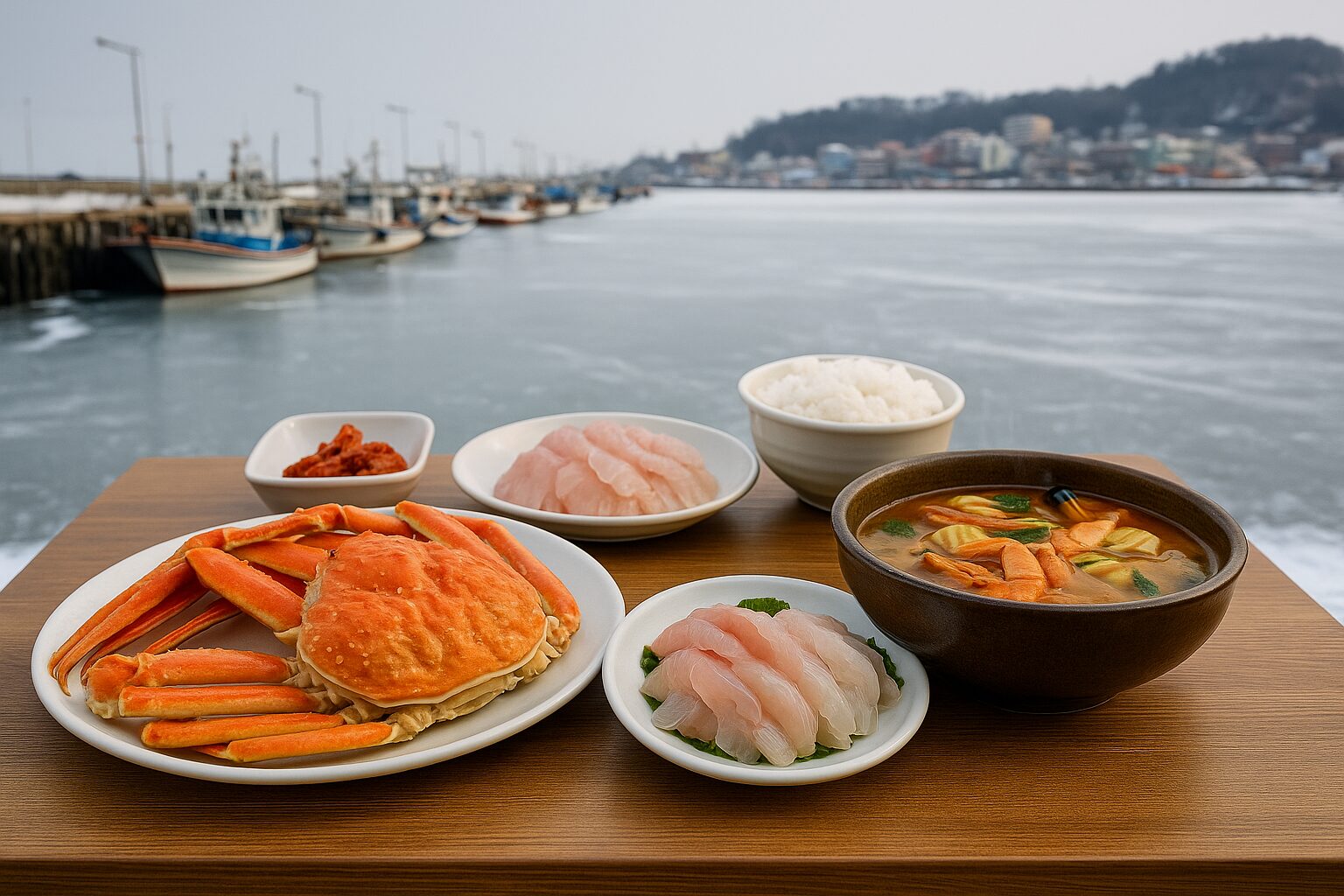김포 대명항대게·회밥상축제 – 겨울 바다의 신선함을 담은 김포 겨울 밥상