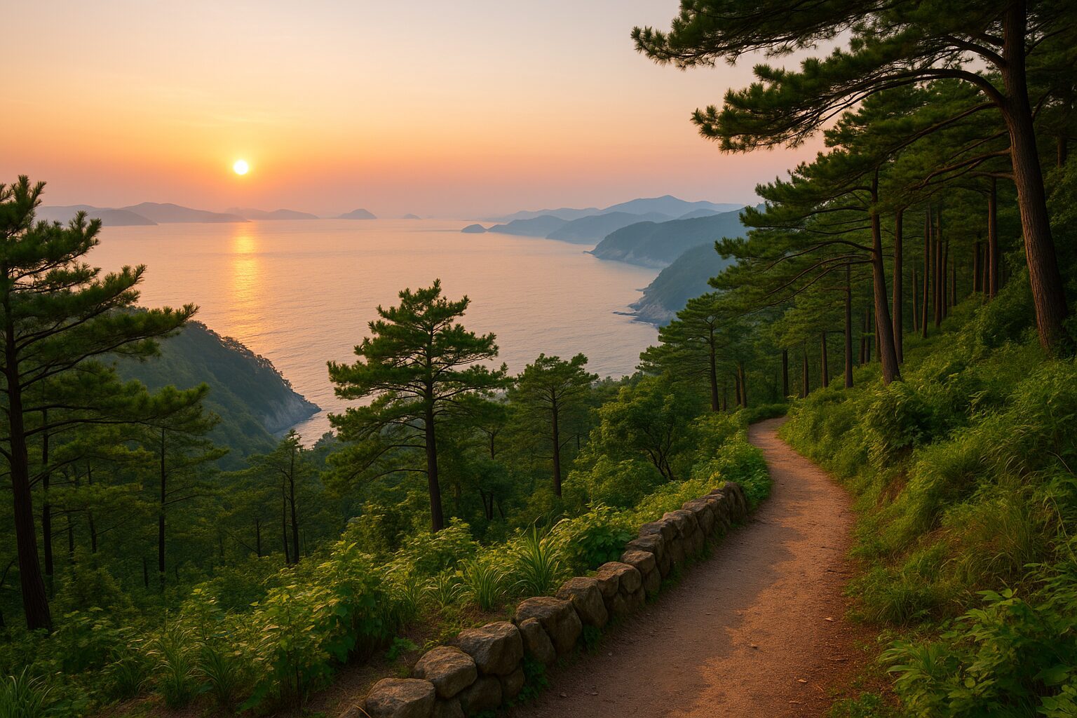 남해보리암힐링가든 – 남해바다를 품은 명상과 치유의 정원