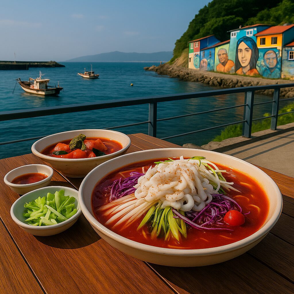 동해 논골담길물회축제 – 시원한 물회와 예술이 어우러진 바다마을 이야기