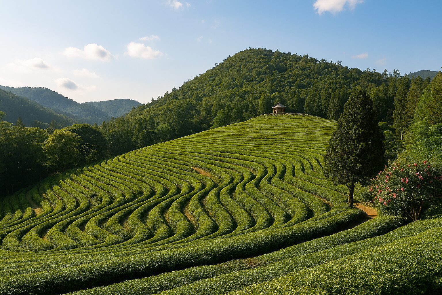 보성 차밭수목원 – 초록빛 향기로 물든 차향의 정원