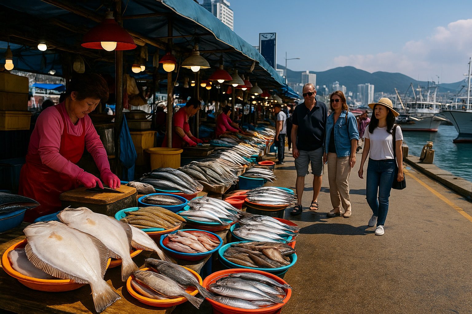부산 자갈치바다축제 – 부산의 맛과 활기가 넘치는 어시장 한바탕 잔치