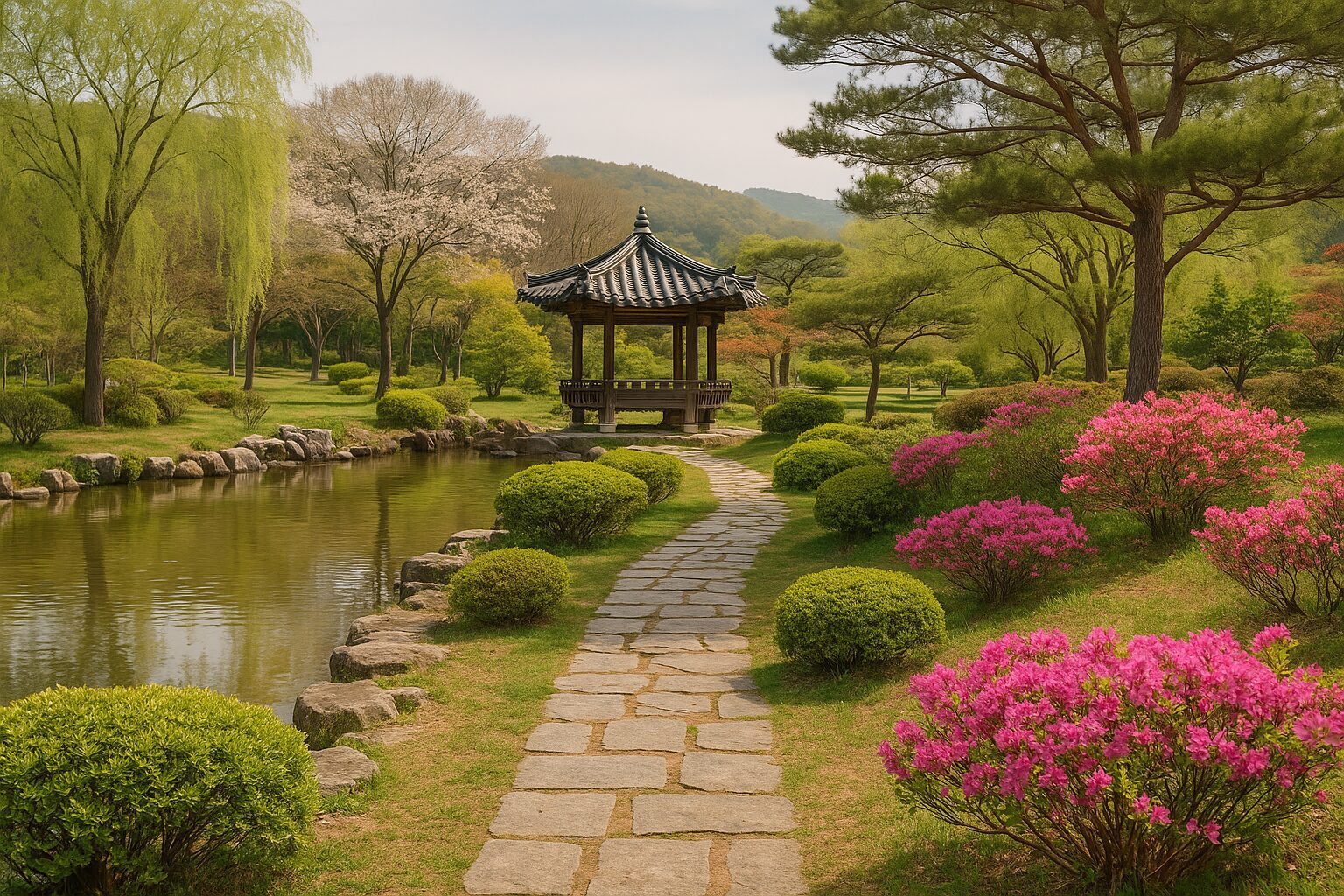 부여 백제수목원 – 고즈넉한 역사 속 자연의 향기