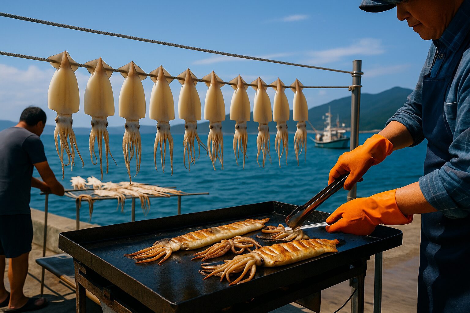 속초 오징어축제 – 동해 바다바람과 불향이 어우러진 여름 미식 한상