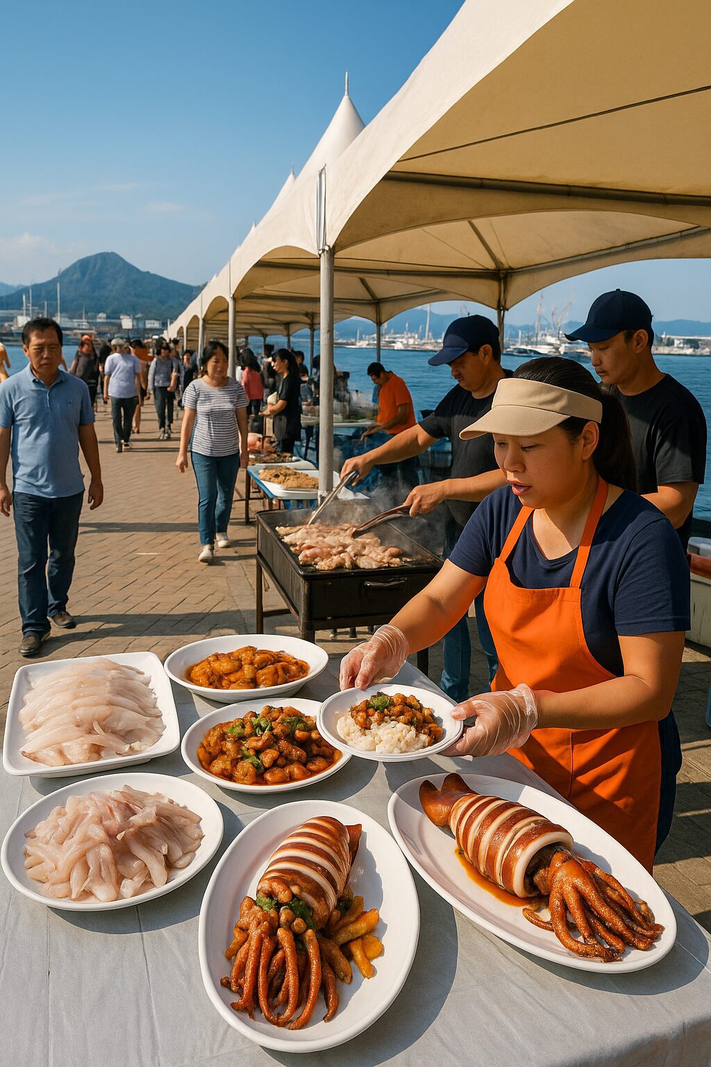 🦑 속초 오징어음식축제 – 바다의 향과 미식이 만나는 가을축제 신선한 오징어회부터 오징어순대까지! 푸른 동해의 맛을 즐기는 속초 대표 해산물축제.