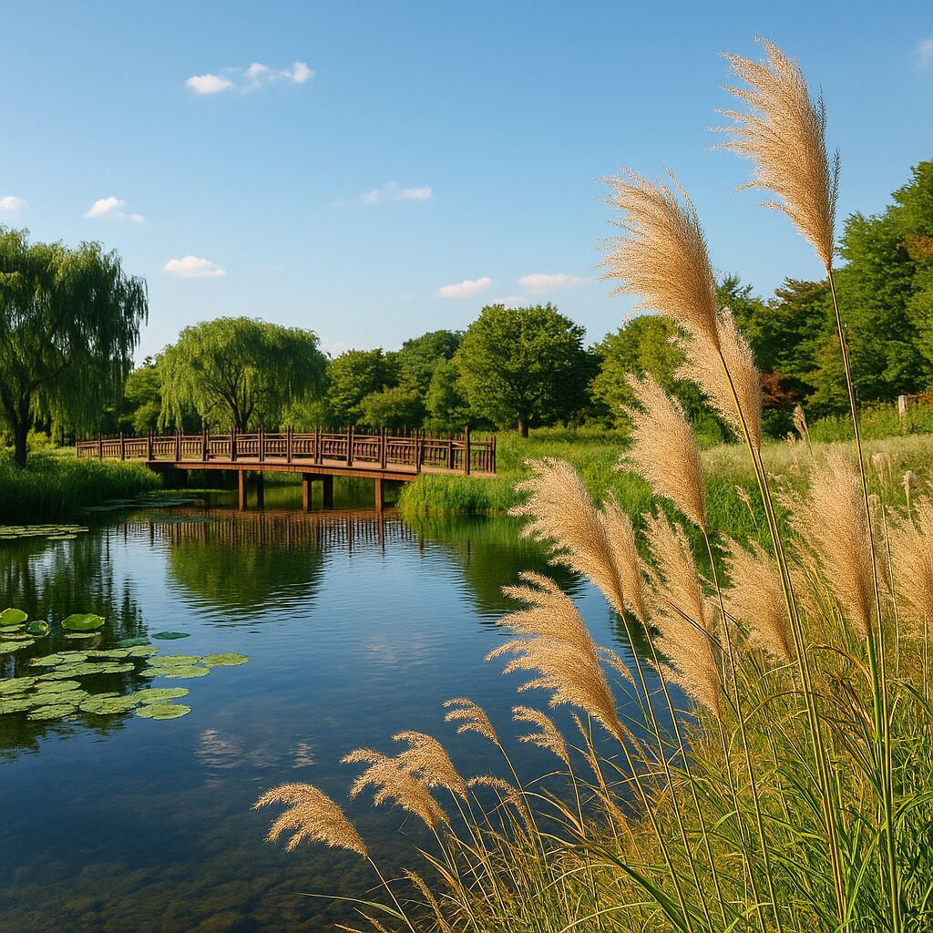 아산 환경생태공원 – 자연과 도시가 함께 숨 쉬는 힐링 녹지