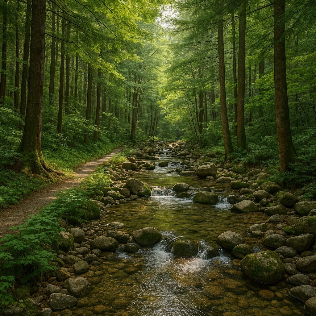 양평산음자연휴양림 – 깊은 산 속 맑은 공기와 숲의 여유