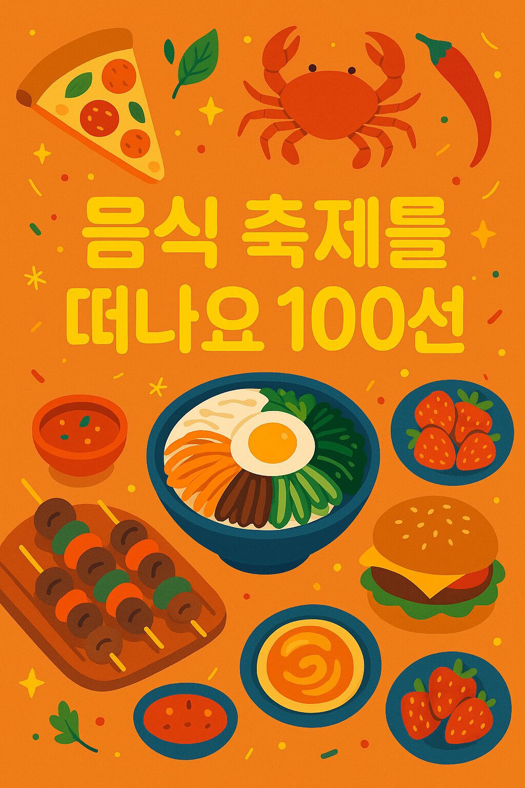 전국 음식축제를 떠나요 100선