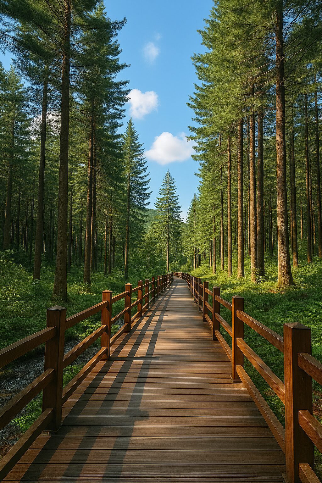 정선 하이원숲길 – 구름이 머무는 숲속의 힐링 산책로