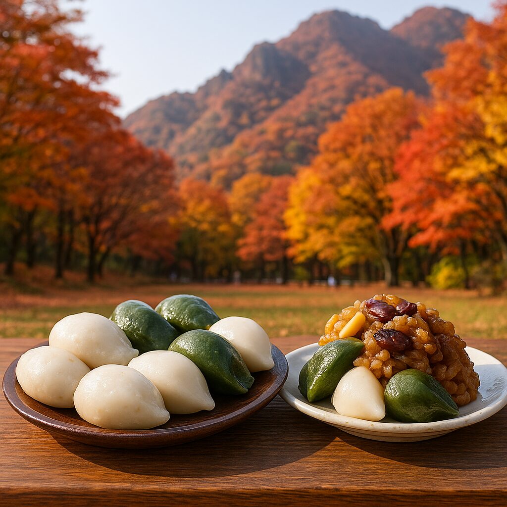 정읍 단풍·떡요리축제 – 울긋불긋 가을 단풍 아래에서 즐기는 따뜻한 떡 한상