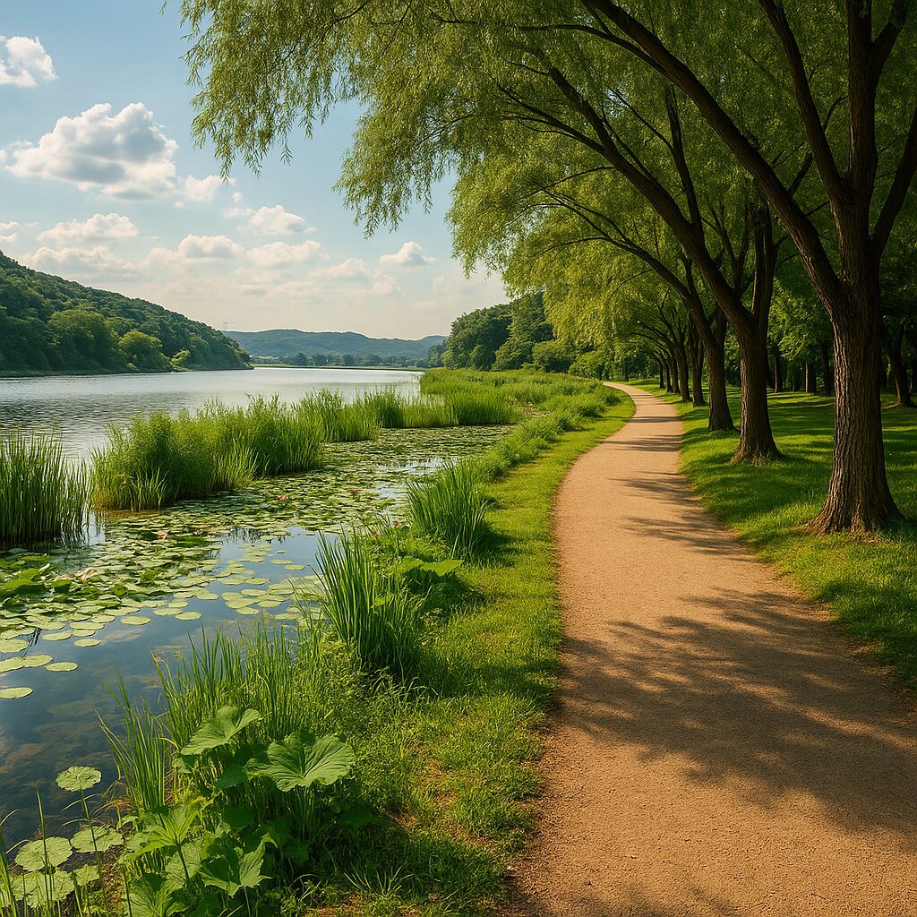 진주 남강수목원 – 강변을 따라 걷는 자연의 정원