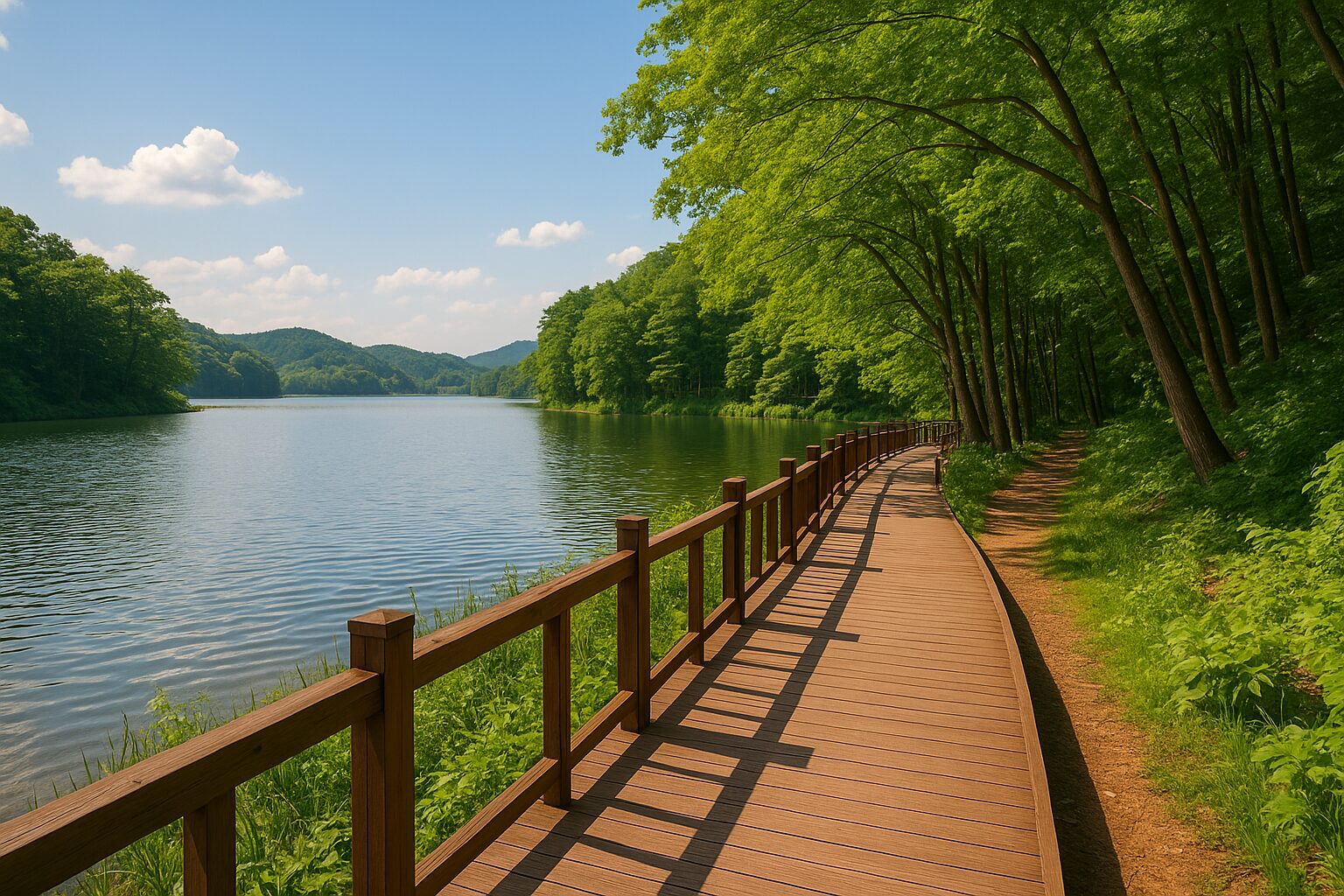 진천 초평호생태숲 – 호수와 숲이 어우러진 생태 힐링공간