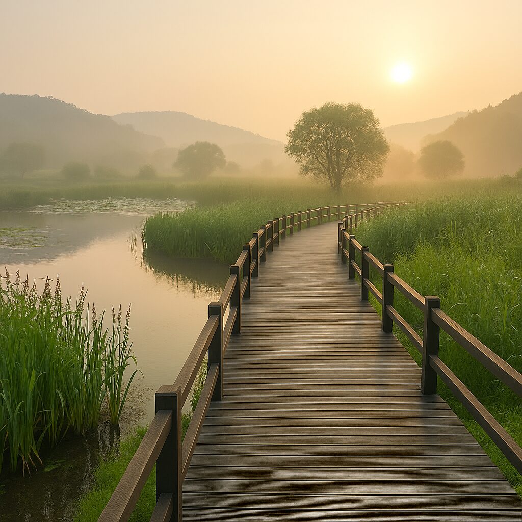 창녕 우포생태수목원 – 천년 습지 곁의 생명과 자연의 정원